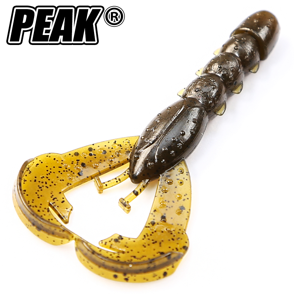 Fishing Lure Soft Plastic - PEAK Schwimmende Krebsköder 40mm 60mm Weichplastikköder