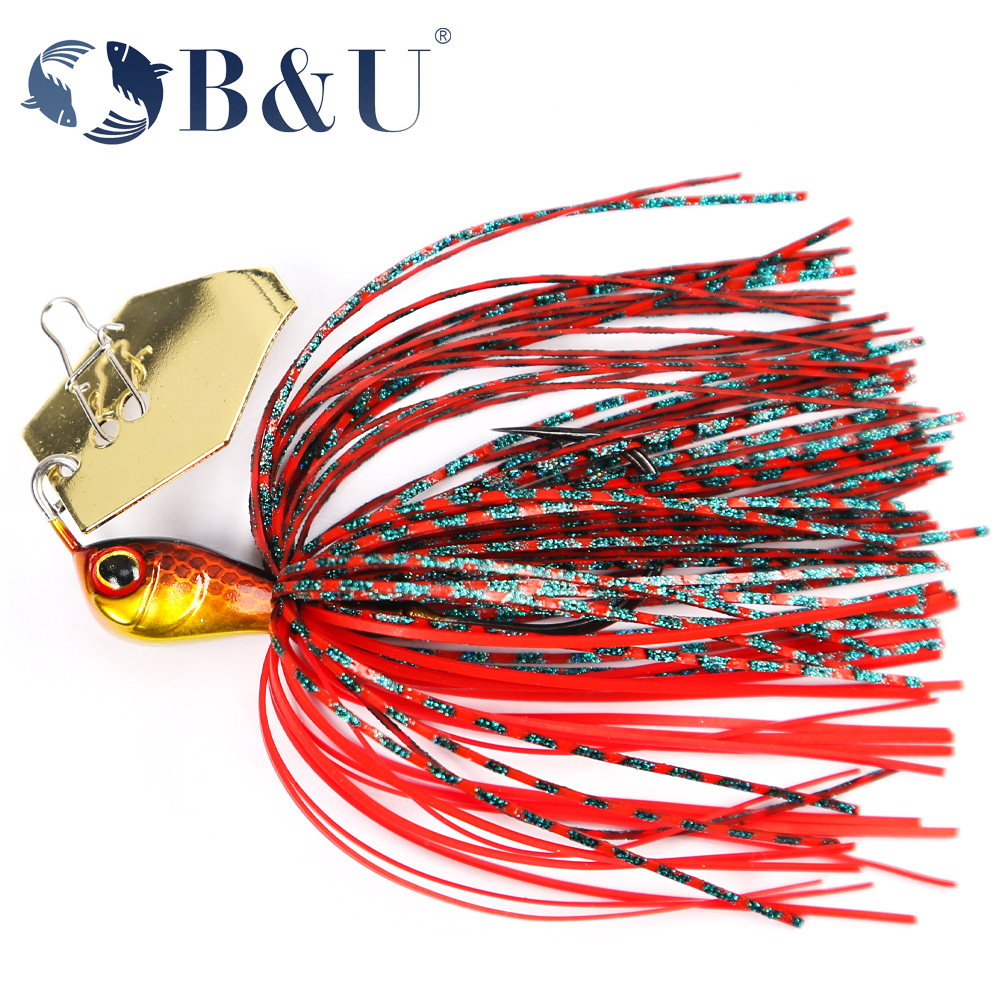 Fishing Lure Blade Bait - B&U Angelköder Chatter Bait Spinner Bait