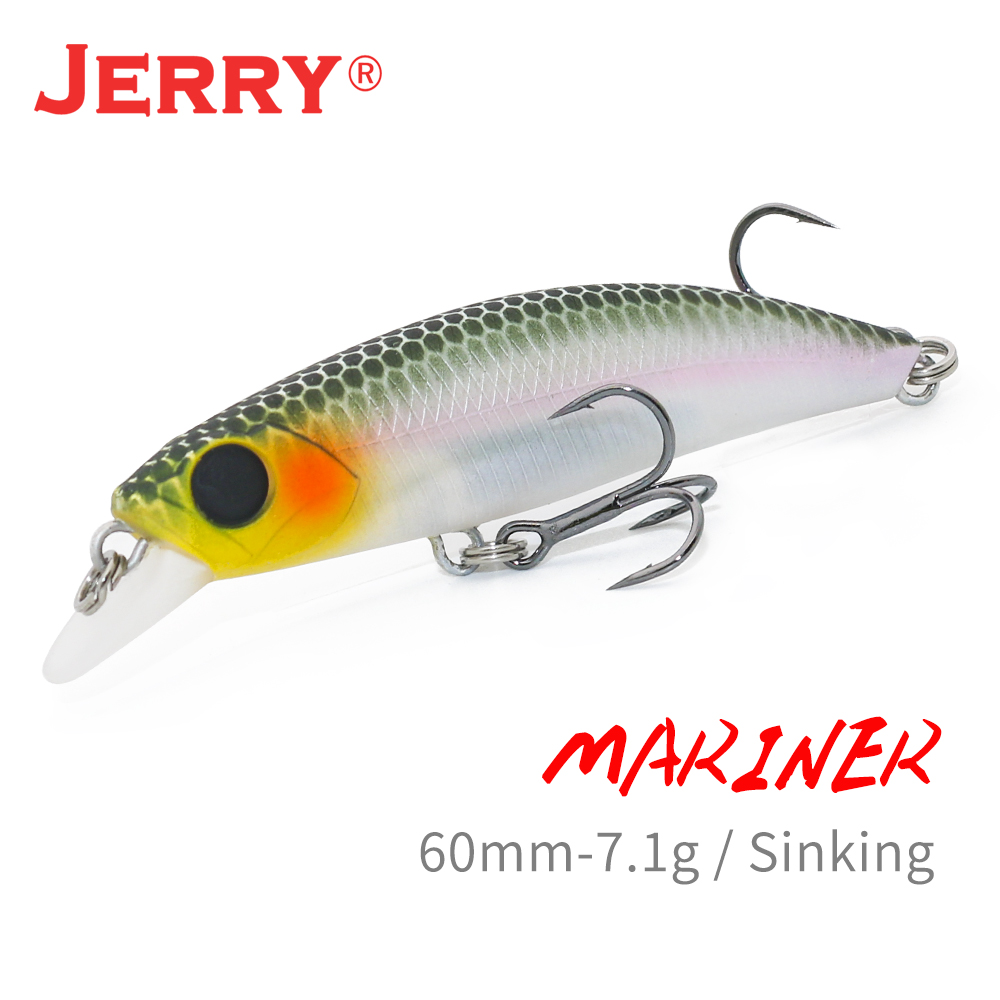 Fishing Lure Jerkbait - Jerry Mariner Kurbel Wobbler Deep Diving