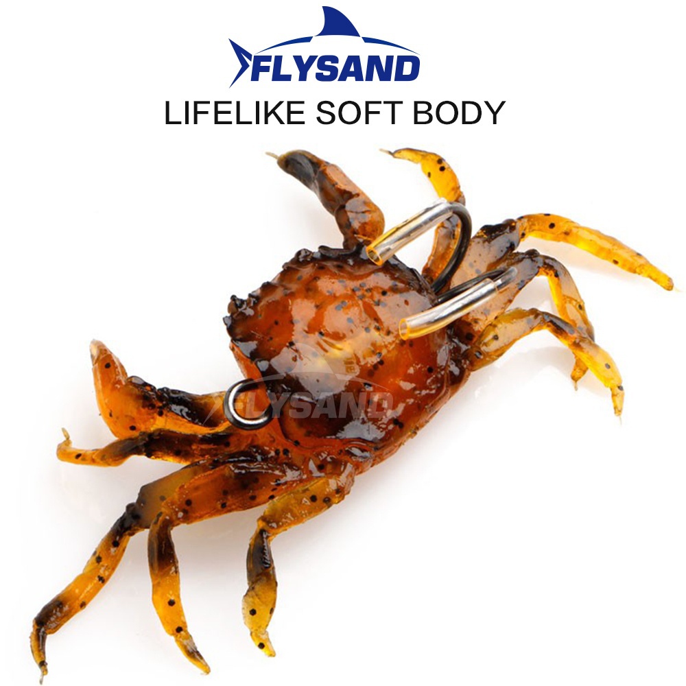 FLYSAND Bionic Crab Silikon We – Fishing Lure Soft Plastic Bewertung und Preis