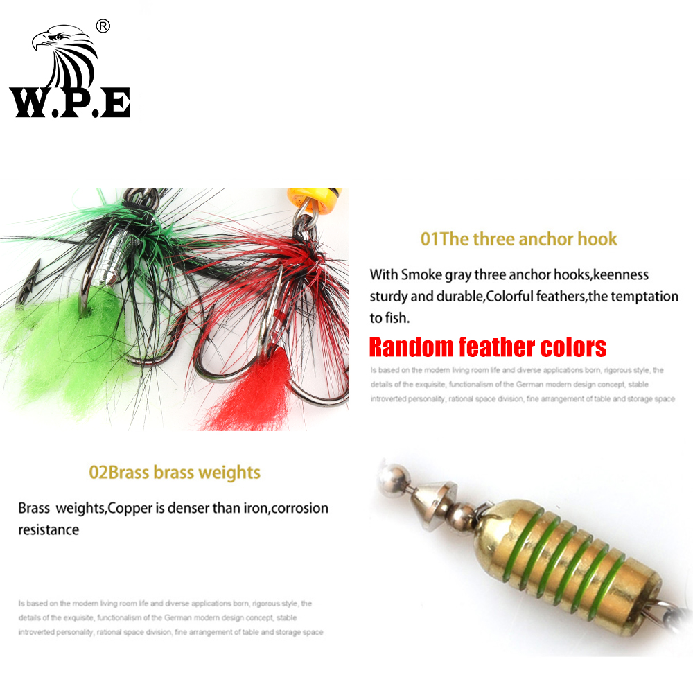 W.P.E KOMODO Spinner Locken 2  – Fishing Lure Spinnerbait Bewertung und Preis