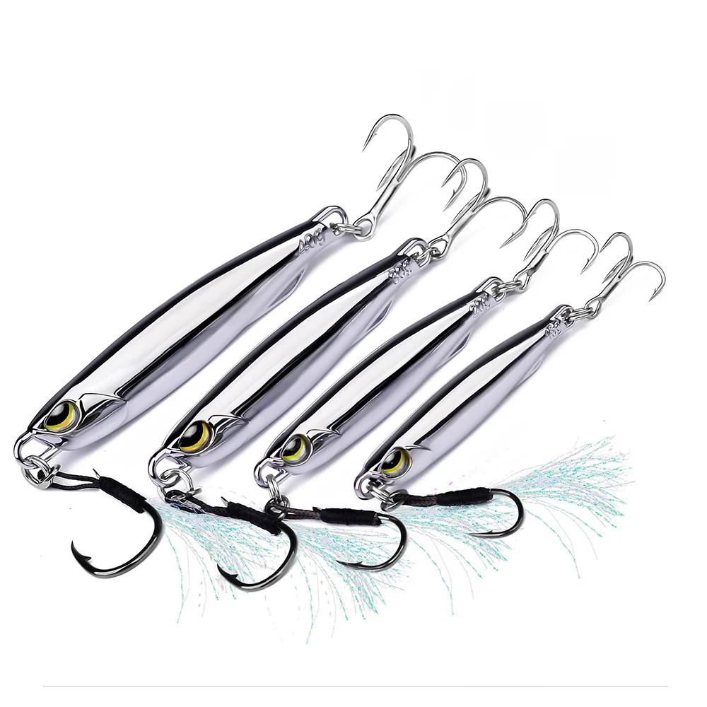 Metall Jig Köder 15g 20g 30g 4 – Fishing Lure Spoon Bewertung und Preis