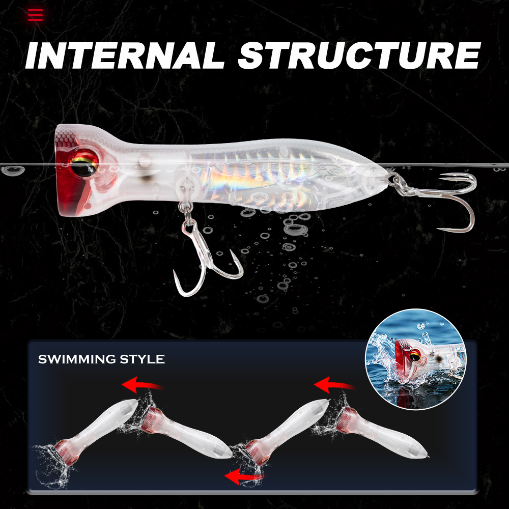 Hunthouse Topwater Floating Po – Fishing Lure Soft Plastic Bewertung und Preis